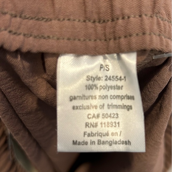 Guilty Drawstring Waist Cargo Pants Roll Tab Ankle - Picture 8 of 8